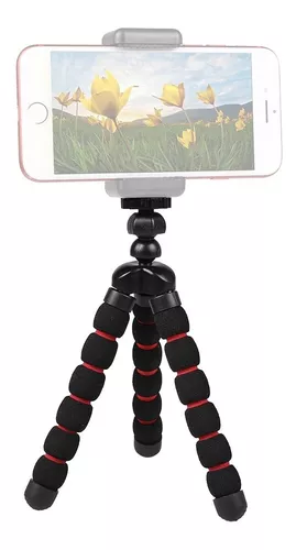 Compre Trípode De Esponja Flexible De Pulpo Mini Pequeña Cámara De Vídeo  Trípode Para Teléfono Móvil Con Clip y Trípodes de China por 0.3 USD