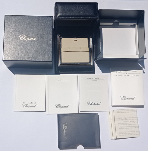 Original Estuche Caja Para Aretes Pentientes Chopard 