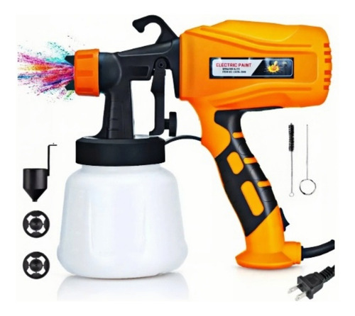 Máquina Pistola Eléctrica Profesional Para Pintar 550w 950ml