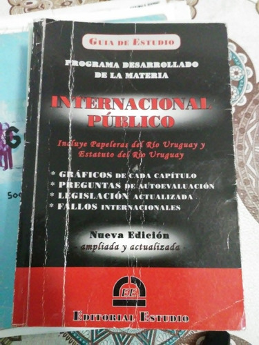 Guia De Estudio Derecho Internacional Publico. Edit. Estudio