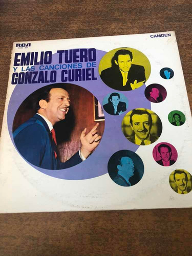 Emilio Tuero Y Las Canciones De Gonzalo Curiel Lp