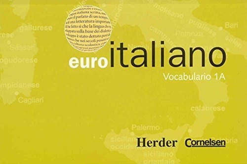 Euro Italiano Vocabulario 1a. Cornelsen
