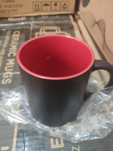 Imagen 2 de 2 de Taza Mágica Derrota Lol League Of Legends Interior Rojo