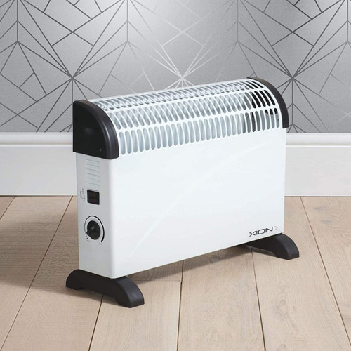 Calefactor 2000w Protección Contra Sobrecalentamiento Color Blanco