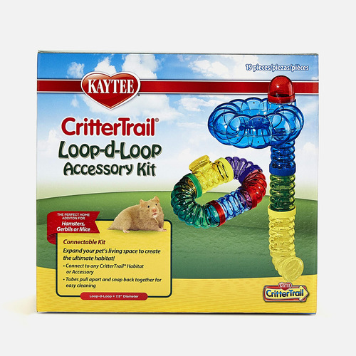 Kit Kaytee Crittertrail Acessório 2 Loop-d-loop