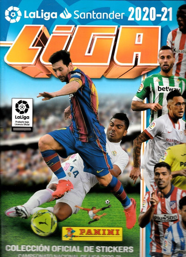 Álbum Liga De España La Liga Santander 20/21 Completo Pegado