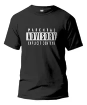 Comprar Remera Parental Advisory Explicit Content Calidad Premium