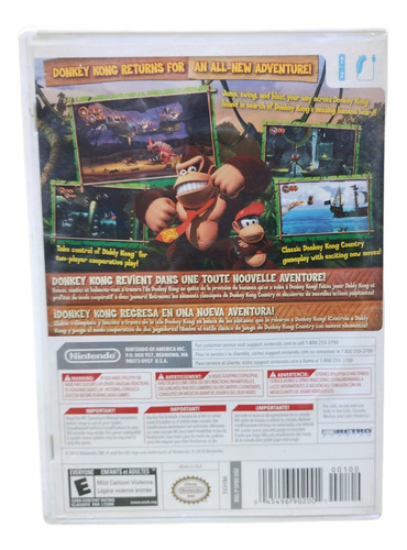 Donkey Kong Country Returns | Wii Original (Reacondicionado)