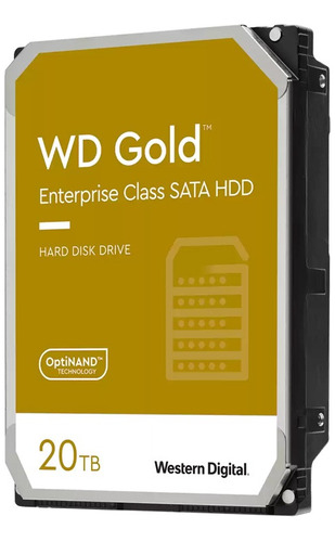 Disco Duro Interno Western Digital Wd Gold 20tb 7200 Rpm