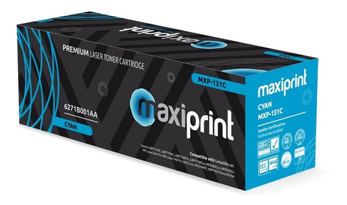 Toner Maxiprint Compatible Canon Crg-131 Cian (6271b001aa)