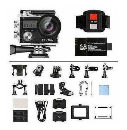 Impermeable Ultra Hd 4k Wifi Acción Deporte Akaso Valie-8035