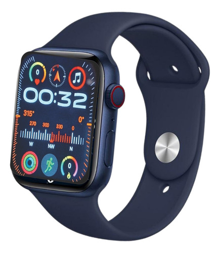 Reloj Smartwatch W26+ Con Bluetooth Llamada Msj - Azul