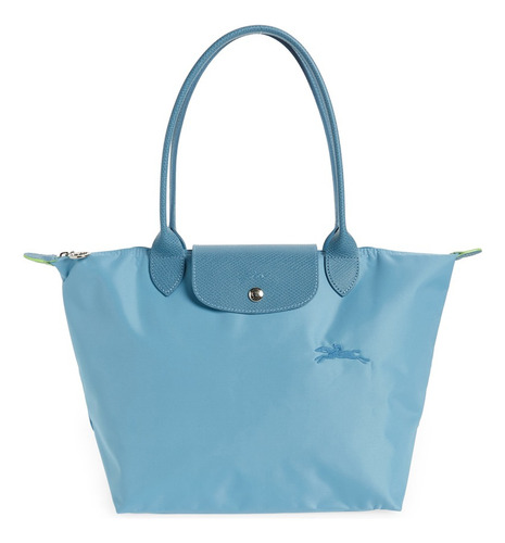 Longchamp Le Pliage Original Bolso Tote Grande, Celeste