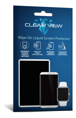 Clearview Protector De Pantalla De Vidrio Lquido | Cubre Has