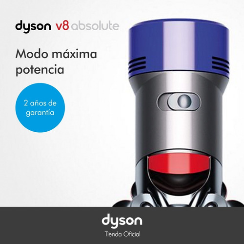 Imagen 8 de 8 de Aspiradora Inalámbrica Dyson V8 Absolute Plata/níquel