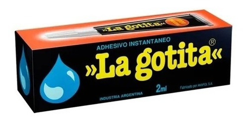 La Gotita 2ml Adhesivo Pegamento Universal