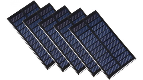 5 Uds 1w 6v Pequeño Módulo De Panel Solar Diy Polisil...