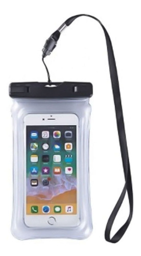 Protector Impermeable Rubinetti Para Celular Con Cuerda Negr