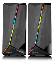 Comprar Parlantes Gamer Stereo Multimedia 2.0 Luces Led Rgb 6w