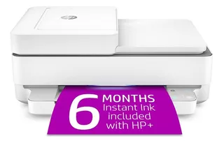 Impresora A Color Inalambrica Todo En Uno Hp Envy 6455e Con