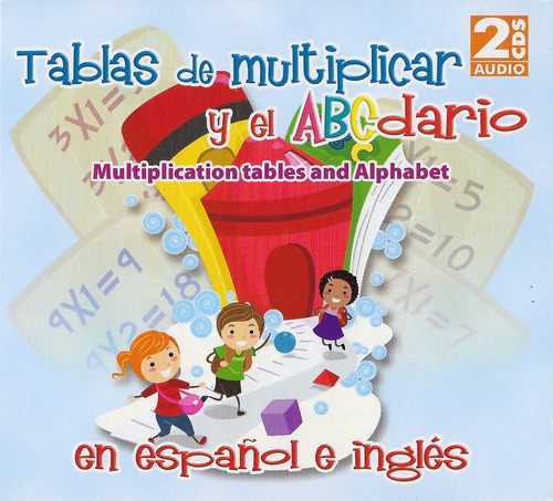 Tablas De Multiplicar Y El Abecedario Español E Inglés 2 Cds