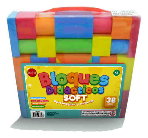 Set De Bloques De Goma Eva 38 Piezas Royal Universo Binario
