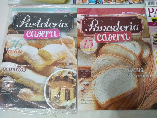 Lote X 6 Revistas Pasteleria Casera Paso A Paso Dulces Salad