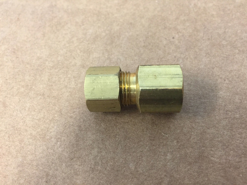 1/2  Tube Od Female Thread Brass To 5/16  Fitting Adapte Eeo