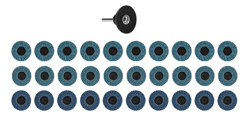 Juego De Ruedas De Lija, 31 Piezas, Disco De Lijado Industri