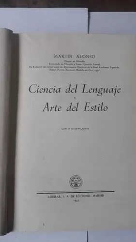 Ciencia Del Lenguaje Y Arte Del Estilo (79 Ilustraciones)