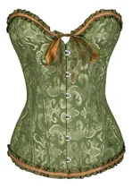Comprar Corset Bustier De Brocato Importado 