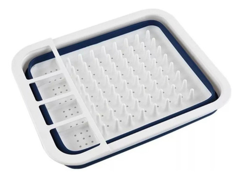 Escurridor Organizador De Trastes Vasos Cubiertos Plegable