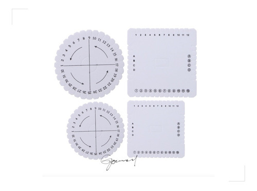 Telar Kumihimo Para Macramé Y Pulseras Juego De 5 Piezas