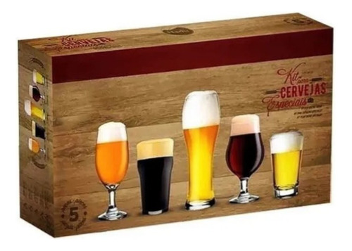 Set Cerveza Nadir 5 Piezas Kit Cervecero