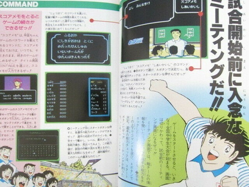 Guia Capitan Tsubasa Famicon Tomo Unico - Japones (Usado)