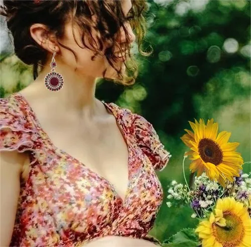 Munigsmur Pendientes Bohemios Para Mujer, Pendientes Colgant