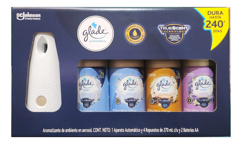 Glade Automático Spray 4 175 G 270 Ml