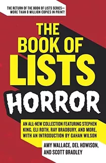 Libro: The Book Of Lists: Horror: An All-new Collection Eli