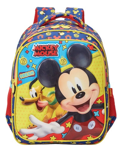 Mochila De Costas Média Mickey Mouse Infantil Xeryus - 13273