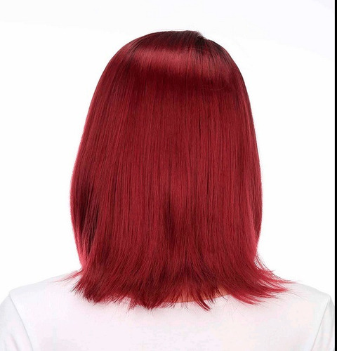 Peluca Dama Tinto Bob Ombre Resiste Calor Envío Gratis Inmed