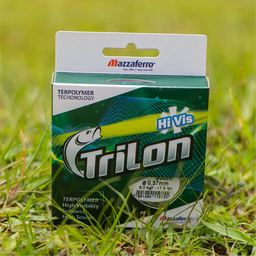 Linha Mono. Mazzaferro Trilon Hi-vis 0.30mm - 300 Metros