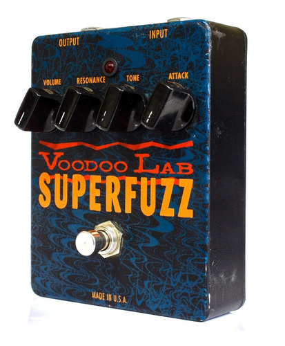 Pedal Efecto Voodoo Lab Superfuzz Fuzz Para Guitarra