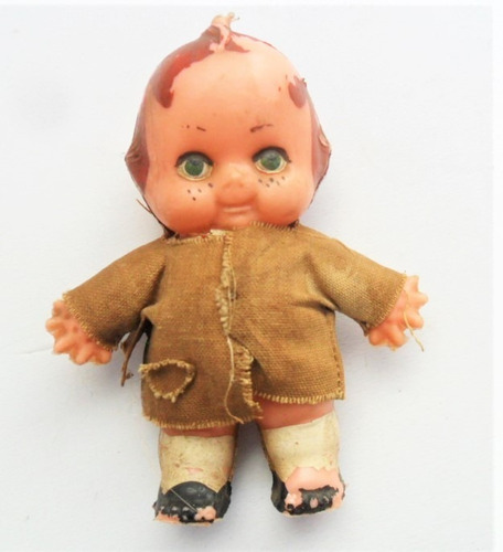 Bebé Juguete Kewpie Antiguo Plastico Muñeca Cupido  Figura