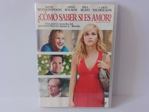 Como Saber Si Es Amor ? Película Dvd (audio Latino) Orignal 