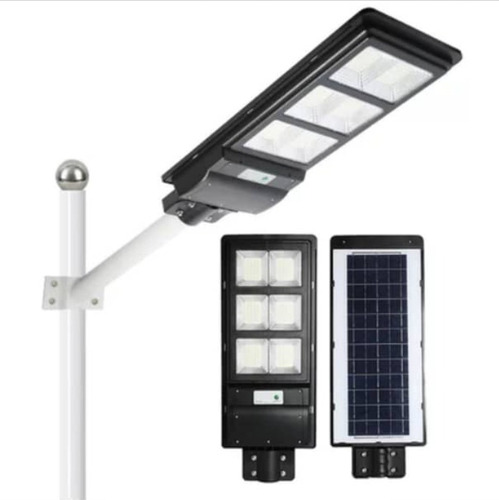 Imagen 3 de 6 de Base Soporte Alumbrado Público Con Panel Solar Integrado