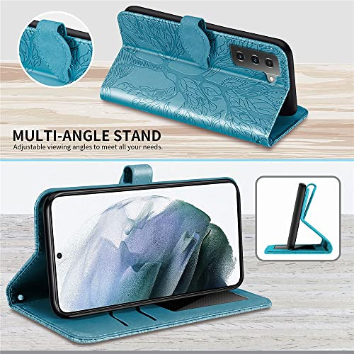 Funda Para Galaxy S23 R-azul 6.1 PuLG Piel Sintetica