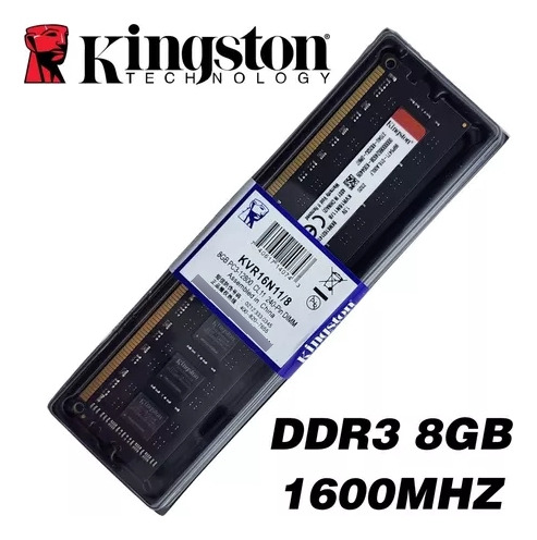 Memoria Ram Ddr3 8gb Kingston Para Pc 