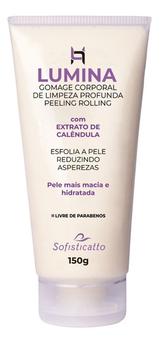  Esfoliante Corporal Lumina Gomage Limpeza Profunda Peeling