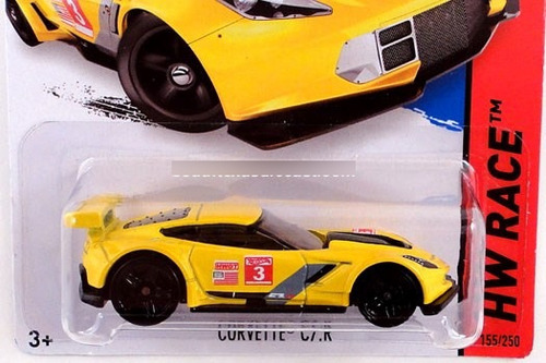 Hot Wheels # 155/250 - Corvette C7.r- 1/64 - Cfh01