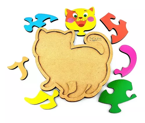 Quebra Cabeça Infantil para Bebês, Brinquedo Educativo Puzzle - Imagine  Brinquedos